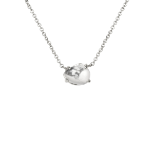 Women's  White Howlite Gemstone Necklace